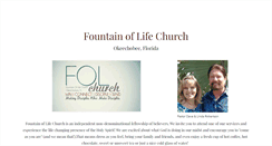 Desktop Screenshot of folifechurch.net