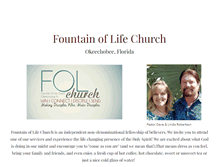 Tablet Screenshot of folifechurch.net